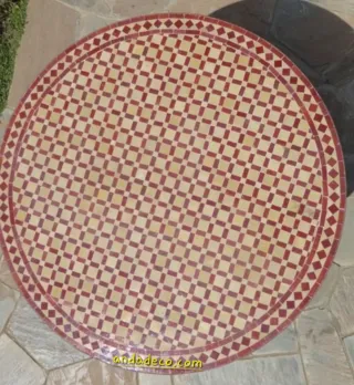 Mesa de centro por interiores y exteriores