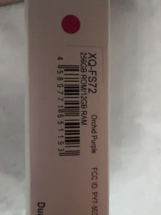 Sony Xperia 1 VII Viola. Nuovo.