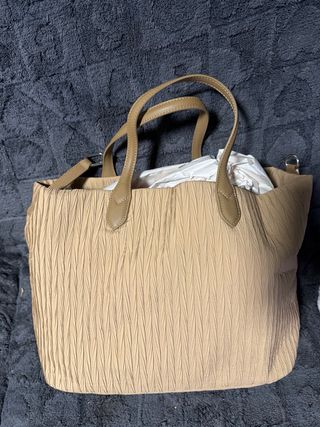 Bolso Pedro del Hierro Beige/Marrón original