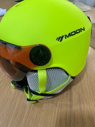 Casco de esquí/nieve MOON amarillo talla S