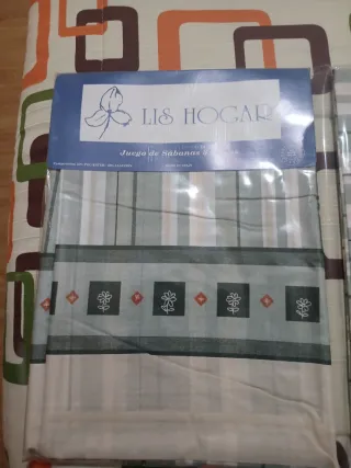 Juego Sábanas Matrimonio Lis Hogar