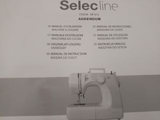 Máquina de coser Selecline sin usar