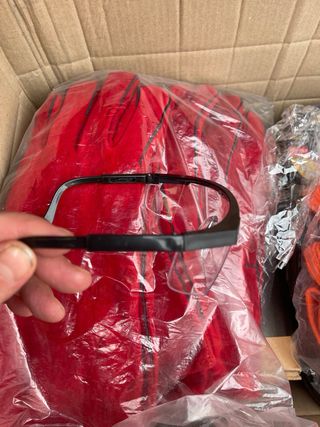 Gafas de protección laboral transparentes