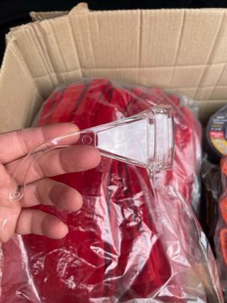 Gafas de protección laboral transparentes