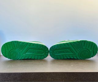 Louis Vuitton Trainer Maxi Uomo Verde Bianco 42