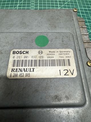 ECU Bosch MS6.3 0281001892 Renault Mascott