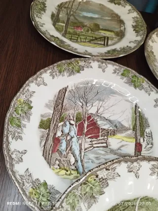 Colección Porcelana Inglesa JOHNSOS BROSS