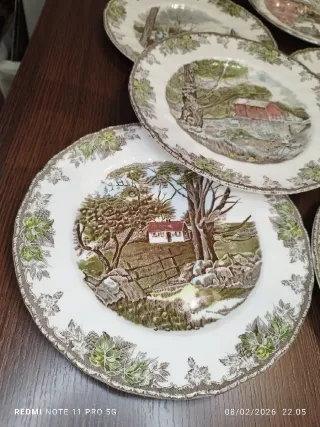 Colección Porcelana Inglesa JOHNSOS BROSS
