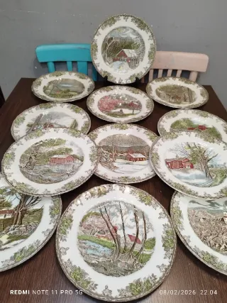 Colección Porcelana Inglesa JOHNSOS BROSS