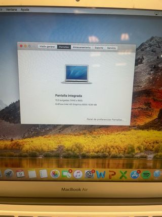 MacBook Air macOS High Sierra