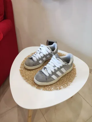 Adidas Scarpe da Ginnastica Grigie Bianche