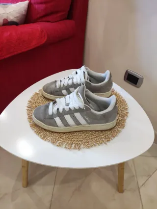 Adidas Scarpe da Ginnastica Grigie Bianche