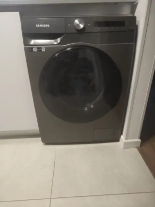 Lavadora Secadora Samsung Gris