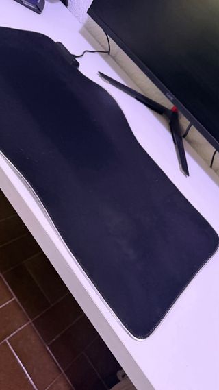 Alfombrilla mousepad Gaming RGB Escritorio