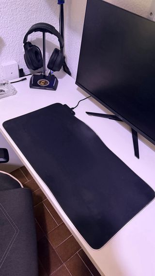 Alfombrilla mousepad Gaming RGB Escritorio