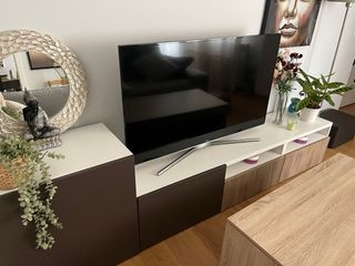 Mueble TV Ikea BESTÅ + Mesa Elevable