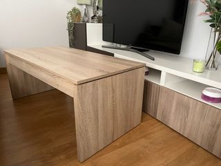 Mueble TV Ikea BESTÅ + Mesa Elevable