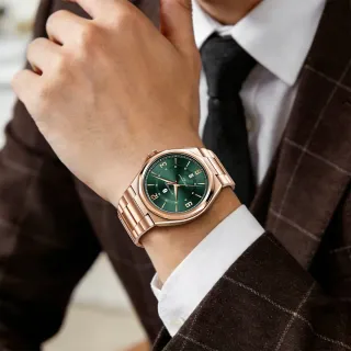 Reloj Sapphero Hombre Oro y Verde