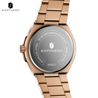 Reloj Sapphero Hombre Oro y Verde