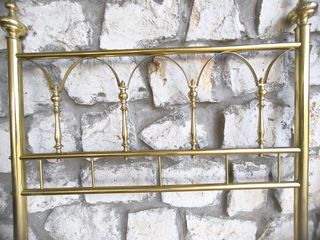 Cabecero latón para cama 90 cm