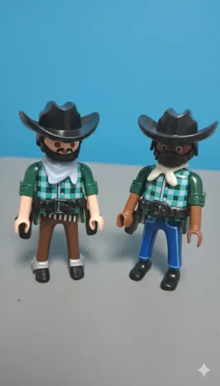 2 Vaqueros Playmobil
