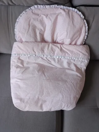 Funda silla paseo rosa flores