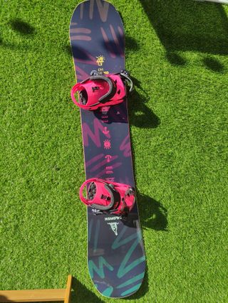 Tabla Snowboard Salomon 147 con fijaciones