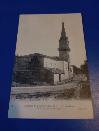 Postal Hondarribia Santuario Ntra. Sra. Guadalupe