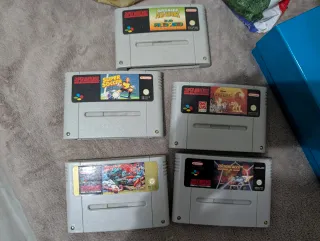 Super Nintendo(Super Mario Allstars+SM World, SF2