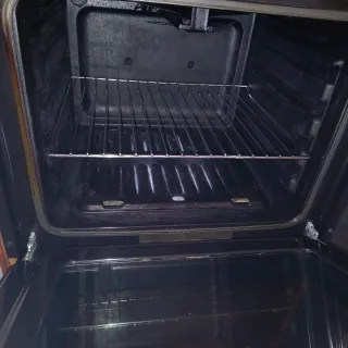 Horno de gas moderno