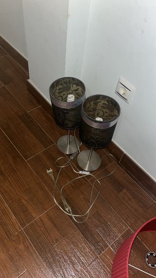 Juego de 2 lamparitas de mesa