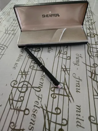 Caneta Sheaffer Targa Slim (1002) + Conversor