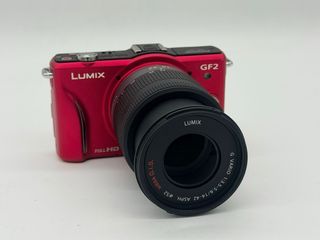 Panasonic Lumix GF2 Cámara Digital Roja