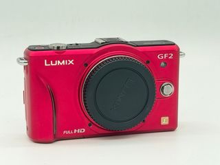 Panasonic Lumix GF2 Cámara Digital Roja