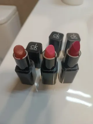 Lote 3 pintalabios Calvin Klein