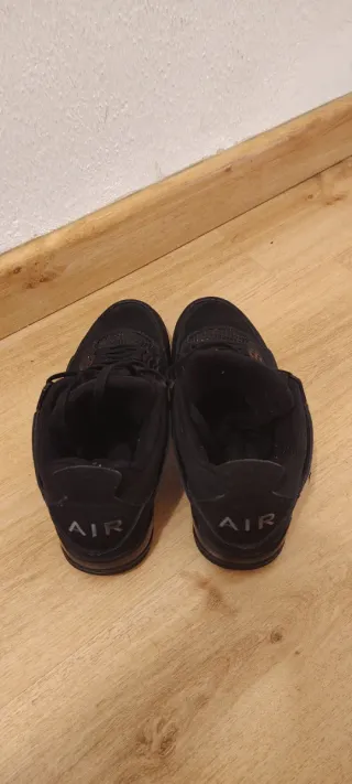 Zapatillas Air Force 1 Negras Hombre