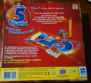 Gioco da Tavola 5 Secondi giochi preziosi
