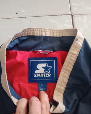 Chaqueta Vintage Starter Azul