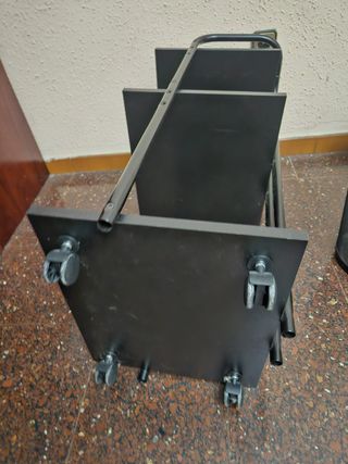 Estantería Carro Negra