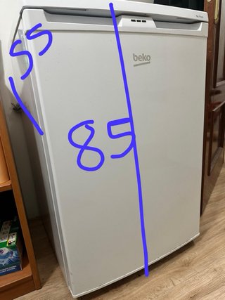Mini congelador blanco