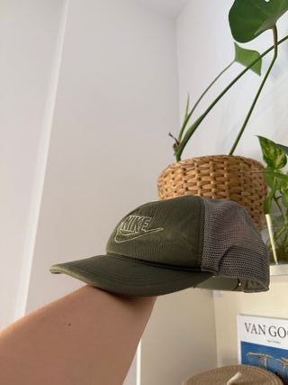 Gorra Nike Trucker Verde Rejilla