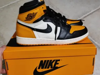 Scarpe Air Jordan 1 High Giallo/Nero
