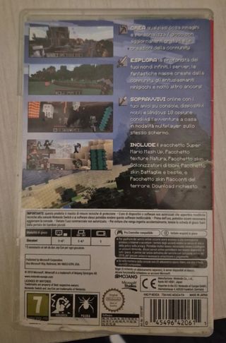 Minecraft Nintendo Switch