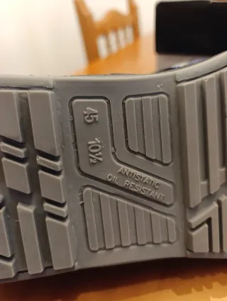 Calzado seguridad U-Power azul/gris talla 45-NUEVO