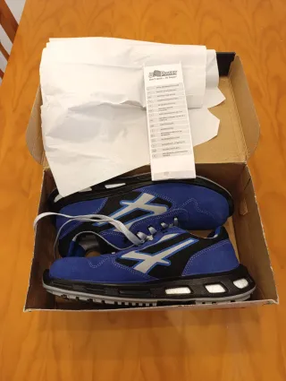 Calzado seguridad U-Power azul/gris talla 45-NUEVO