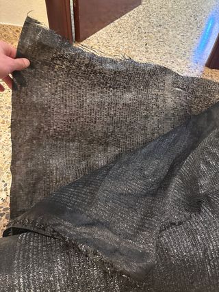 Rollo Malla Cubre Valla Negro 40m