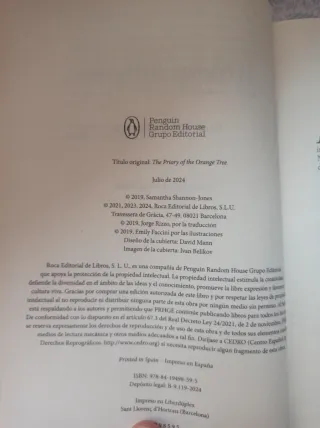 El priorato del naranjo (Campaña de verano edic...