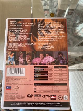 DVD Ópera Betrothal in a Monastery - Prokofiev