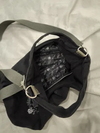 Bolso Victoria Francés Negro Gris