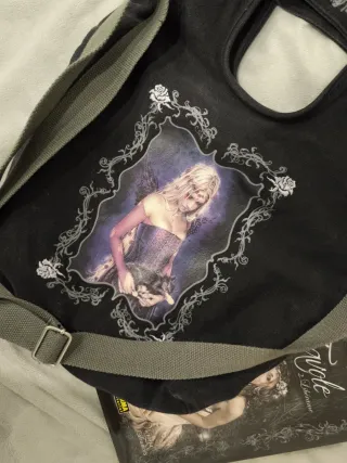 Bolso Victoria Francés Negro Gris